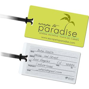 .50 Mil Executive Tag - White AIM-1443449