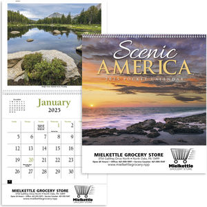 HotLine® Products Scenic America® Pocket Calendar.2026 AIM-1446096
