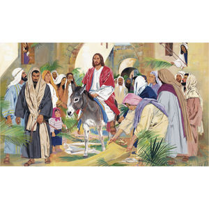 K633 JESUS' TRIUMPHAL ENTRY INTO JERUSALEM AIM-1446101