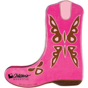 Pink Cowboy Boot - Shaped Mint Tin AIM-1455885