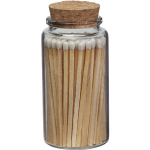 "Aglow" Glass Match Stick Jar  AIM-1521165