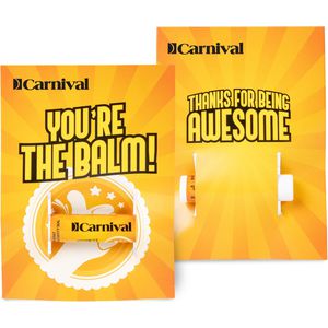Lip Balm on Full Color Custom Card (non  AIM-1532592