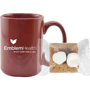 15 Oz. Ceramic Mug With Mini S'more AIM-1565841