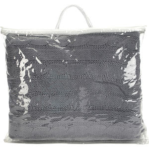 Cable Knit Sherpa Blanket AIM-1746808