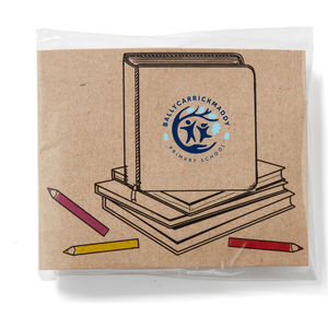 School Kraft Cover Kids Coloring Book AIM-1772602