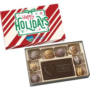 Truffle Gift Box Full Color Lid with 8 T AIM-1800846