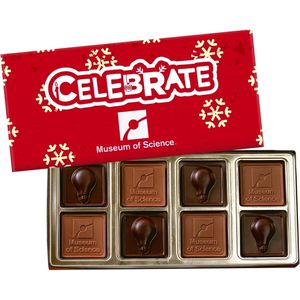 Custom Chocolate Squares Gift Box Full C AIM-1810601