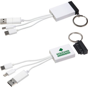 Triplet 3-in-1 Charging Cable with Scree AIM-1878691