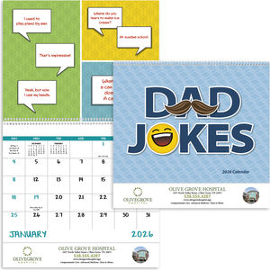 Good Value™ Dad Jokes - Spiral Calendar.2026 AIM-1887507