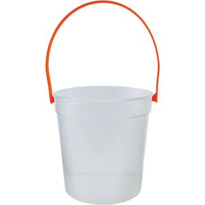 Clear Bucket with Orange 021 Handle AIM-1889202