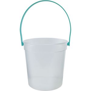 Clear Bucket with Teal 3255 Handle AIM-1889202