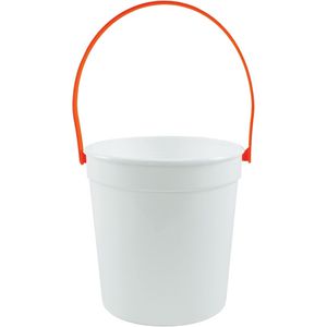 White Bucket with Orange 021 Handle AIM-1889202