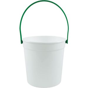 White Bucket with Green 348 Handle AIM-1889202