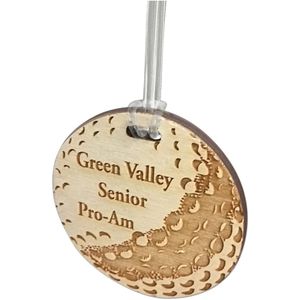 Custom Laser Etched Birch Bag Tags AIM-1891524
