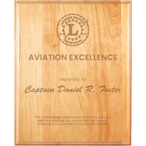 10" x 13" Genuine Cherry Plaqu AIM-1893956