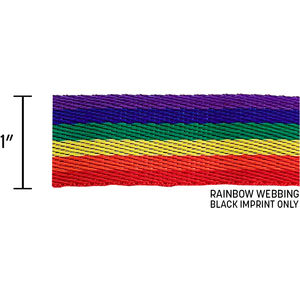 1" Woven Luggage Tag - "Select AIM-1901403