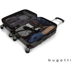 Bugatti Budapest Carry-On Rolling Bag AIM-1903115