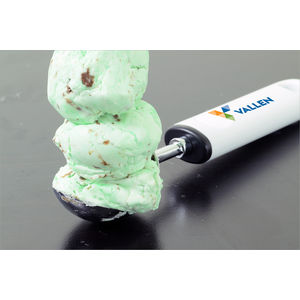 Metal Ice Cream Scoop with White Handle AIM-1910363