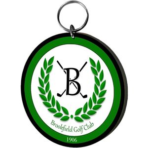Circle Key Chain Tutorial Promotional Circle Shaped Keychain