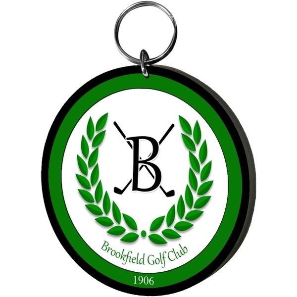 Promotional Circle Shaped Keychain
