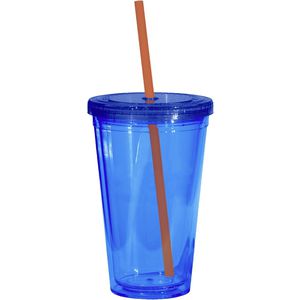 Blue w/ Orange Straw AIM-1919180