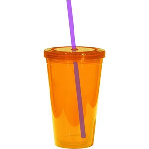 Orange w/ Purple Straw AIM-1919180
