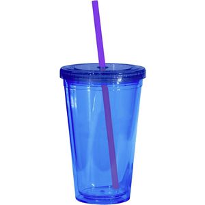 Blue w/ Purple Straw AIM-1919180