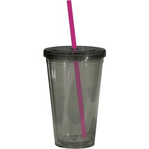 Gray w/ Pink Straw AIM-1919180