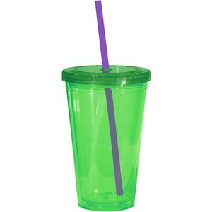 Green w/ Purple Straw AIM-1919180