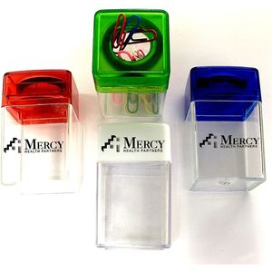 Magnetic paper clip dispenser with color AIM-1922486