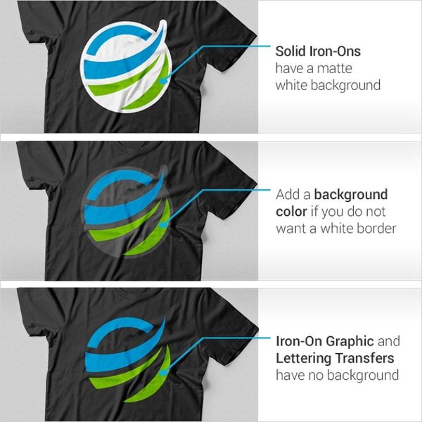 Printed Custom Iron-On Lettering Transfer
