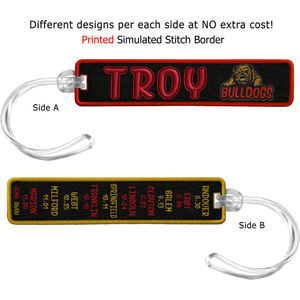 2 Side 4CP Dye Sub Team Tag/Key Ring AIM-1964153