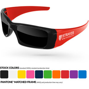 2-Tone Wrap Sunglasses AIM-2006062