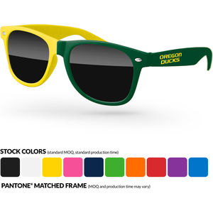 Split-Tone Retro Sunglasses AIM-2006119