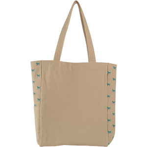 Canvas Teal Dogs AIM-2008073