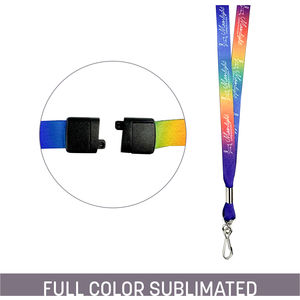 1/2" Full Color Sublimated Lanyard  AIM-2008123