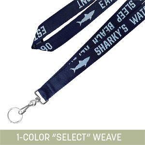 1" Woven Lanyard w/ Swivel Snap &am AIM-2008267