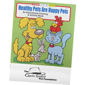 Healthy Pets Are Happy Pets Coloring Boo AIM-2008386