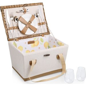 White with Lemon Pattern AIM-2012802