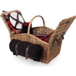 Red & Black Buffalo Plaid Pattern AIM-2012855