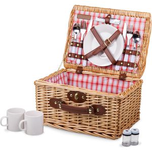 Red & White Plaid Pattern AIM-2012879