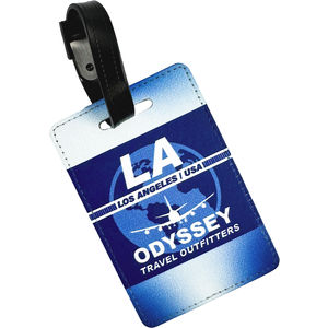 Full Color Sublimated Luggage Tag w/ Buc AIM-2021654