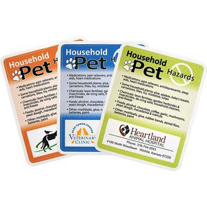 Household Pet Hazards Decal AIM-2021686
