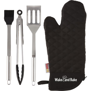 BBQ Grilling Mitt Kit AIM-2023115