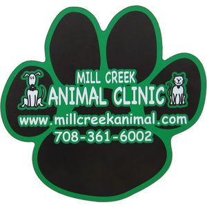 5" Paw Shaped Magnet AIM-2031293