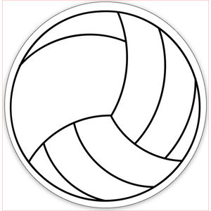 Volleyball Shaped NoteKeeper™ Magn AIM-2031911