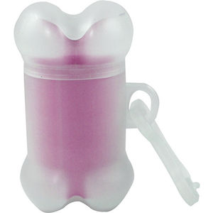 Clear Bone Shaped Pet Bag Dispenser - Fu AIM-2033120