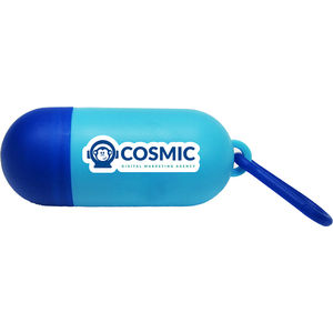 Two-Toned Capsule Shaped Pet Bag Dispens AIM-2033123