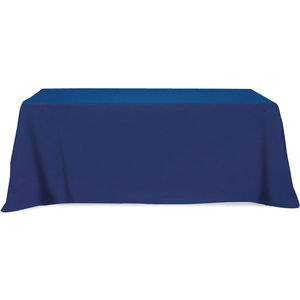 Flat Poly/Cotton 4-sided Table Cover - f AIM-2038897