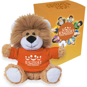 6" Lovable Lion With Custom Box AIM-2040183
